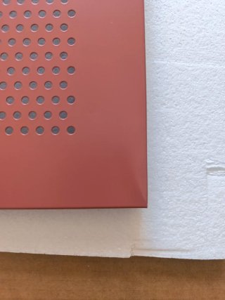 Armario metálico PANTONE rojo