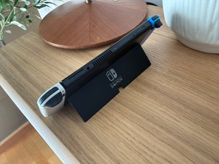 Custodia Nintendo Switch OLED Grigia e Rossa