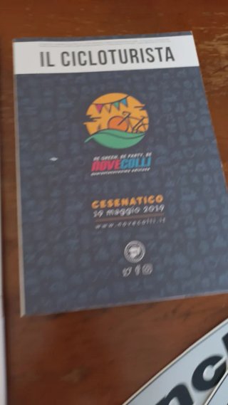 Brochure Il Cicloturista Nove Colli Italia