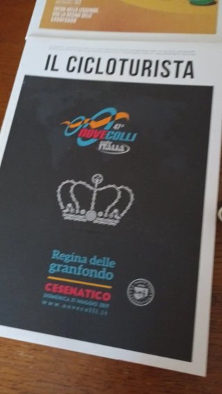 Brochure Il Cicloturista Nove Colli Italia