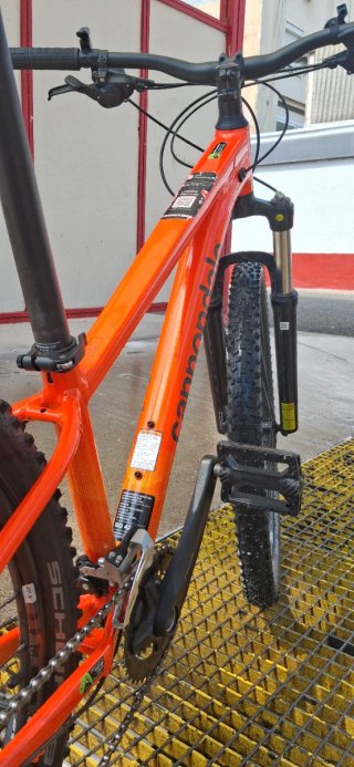 Bicicleta Cannondale Naranja