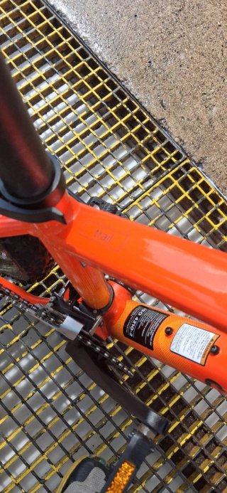 Bicicleta Cannondale Naranja
