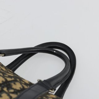 Christian Dior Trotter Canvas Boston Bag Navy