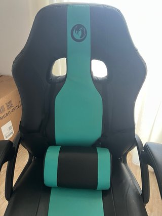 Silla Gaming Nacon Negra y Turquesa