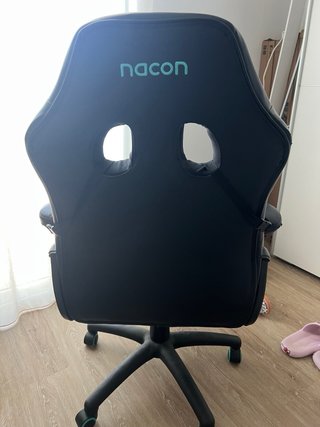 Silla Gaming Nacon Negra y Turquesa