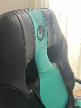 Silla Gaming Nacon Negra y Turquesa