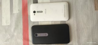 Teléfonos Motorola y Asus para piezas