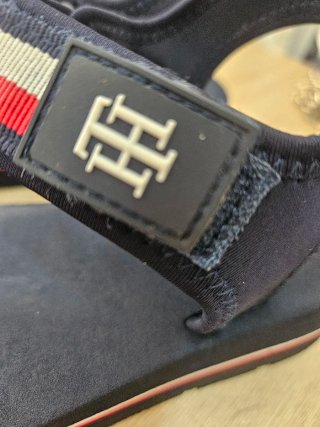 Sandalias Tommy Hilfiger Azul y Rojo
