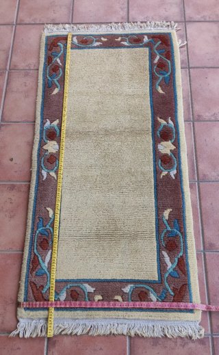 Juego 3 Alfombras Beige, Marrón y Azul