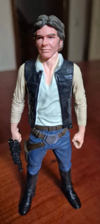 Figuras Star Wars (Luke, Vader, Han Solo)
