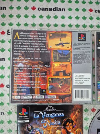 Aladdin La Venganza de Nasira PS1
