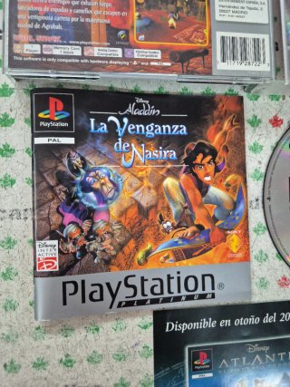 Aladdin La Venganza de Nasira PS1