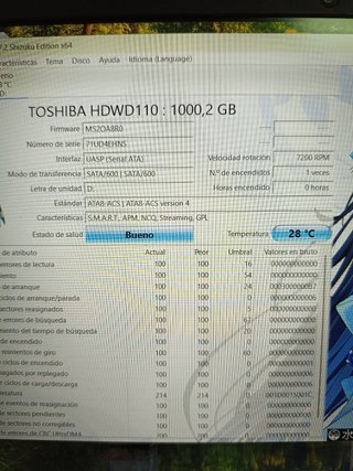 Disco Duro Toshiba P300 1TB 7200 RPM