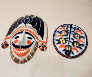 Colección de decoración, porcelana y antigüedades