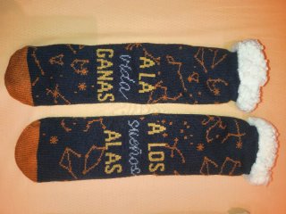 Calcetines forrados invierno mujer