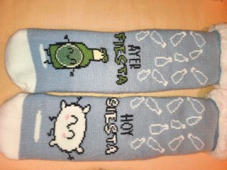 Calcetines forrados invierno mujer