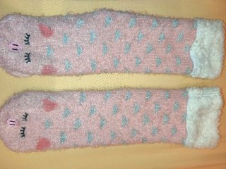 Calcetines forrados invierno mujer