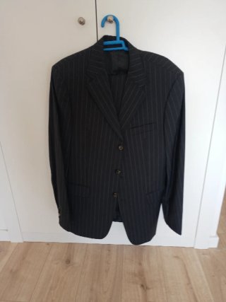 Traje Hugo Boss Rayas Negras