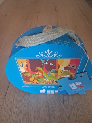 Puzzle Dinosaurios Janod 24 Piezas 3-6 Años