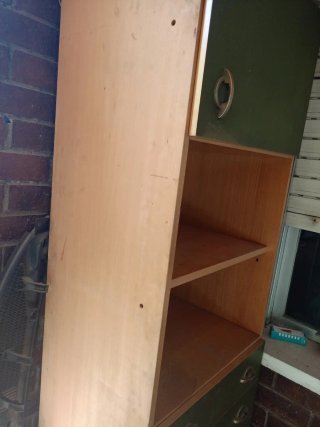 Mueble Almacenaje Madera y Metal