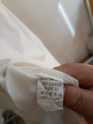 Camiseta de algodón estampado Big Sister .