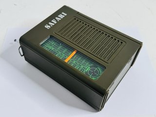 Radio Safari Portátil Vintage 1970s