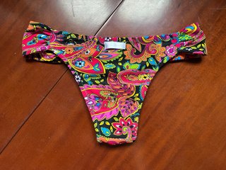 Braga bikini estampado