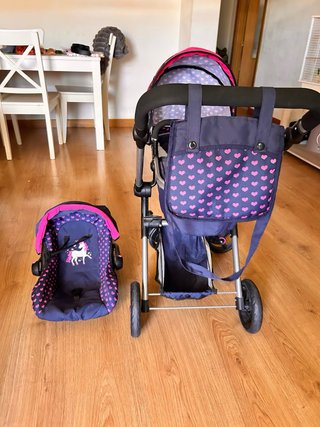 Carro de bebé y silla de coche