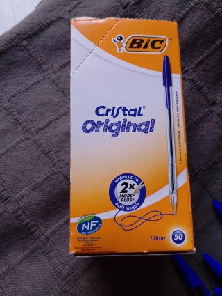 43 Penne Bic Blu (Lotto)