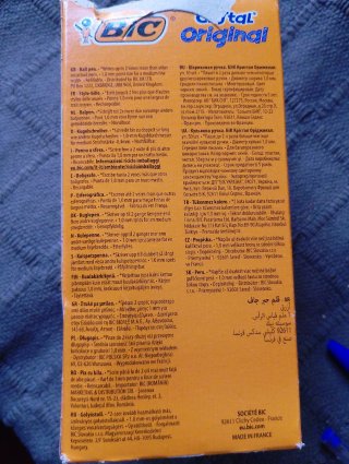 43 Penne Bic Blu (Lotto)
