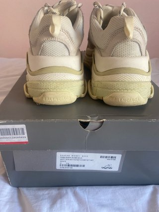 Zapatillas Balenciaga Triple S Talla 39 Beige