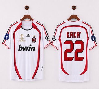 Camiseta AC Milan Kaká 22 Champions 2007