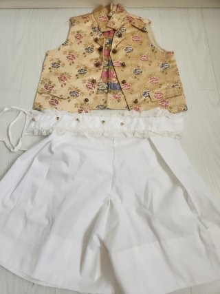 Traje Fallero Niño Dorado