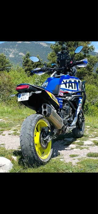 Yamaha Ténéré 700 World Raid Azul/Amarillo
