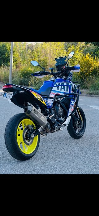 Yamaha Ténéré 700 World Raid Azul/Amarillo