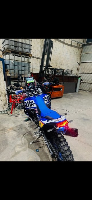 Yamaha Ténéré 700 World Raid Azul/Amarillo