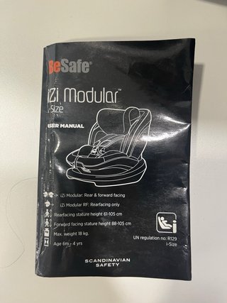 Silla coche Besafe iZi modular i-Size