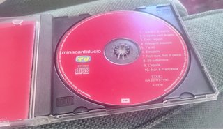 CD Mina canta Lucio