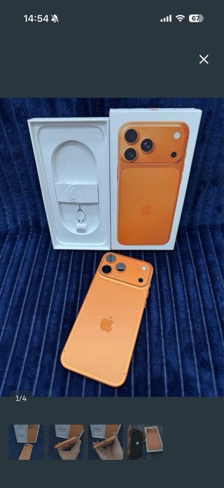 iPhone 17 Pro Naranja