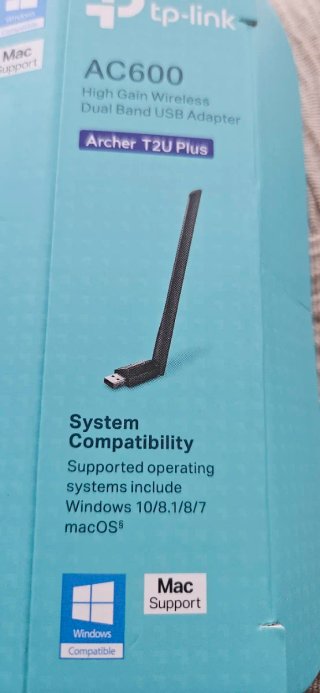 Antena Wi-Fi USB TP-Link AC600 Antena 5dBi.
