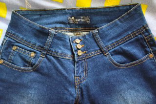 Pantalón vaquero LDSTYLE azul Talla S