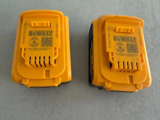 2 Baterías DeWalt 20V XR 6.0Ah Li-Ion