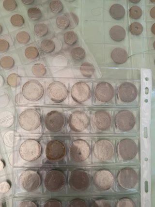 Colección de Monedas Antiguas 5 hojas