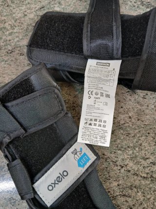 Casco, muñequeras y coderas infantiles