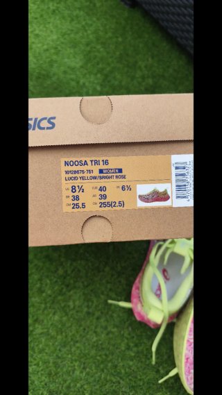 Asics Noosa Tri 16 Verde y Rosa