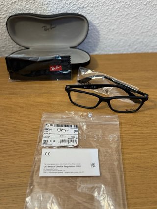 Gafas graduadas Ray-Ban negras