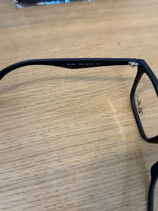 Gafas graduadas Ray-Ban negras