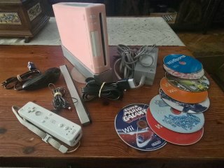 Pack Wii Blanca con Juegos