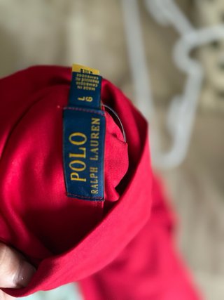 Polo Ralph Lauren Jersey Cuello Alto Rojo