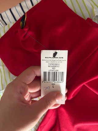 Polo Ralph Lauren Jersey Cuello Alto Rojo